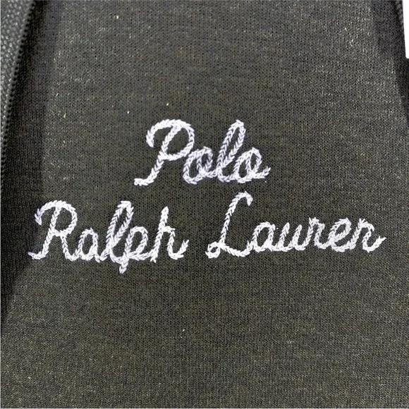 Polo Ralph Lauren Hoodie Mens Small Green Script Logo Pullover NWT Retail: $148 - Picture 9 of 13